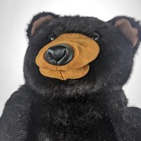 Vintage Folkmanis Black Bear Puppet