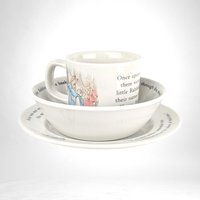 1993 Wedgwood Beatrix Potter Peter Rabbit Nursery Set