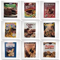 Vintage Dessert & Cookie Cookbooks | Your Choice | Holiday, Kids, Classic Baking