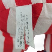 Vintage Plush Clown with Stripes (16")