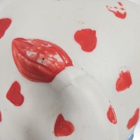 Vintage 80s American Greetings Care Bears Bedtime Bear Lamp, Paint Loss