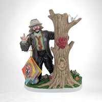 Collectible Emmett Kelly Jr. Figurine | "I Love You" | 1996 | Flambro