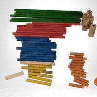 Vintage Tinkertoy Teck Set | Classic Educational Building Toy | Retro Fun for Kids and Collectors