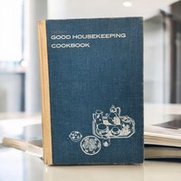 Vintage 1963 Good Housekeeping Cookbook | Retro Recipes | Mid-Century Kitchen Decor