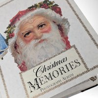 Vintage 1998 Christmas Memories Photo Album | Unused Holiday Photo Album | Scrapbooking