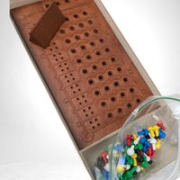 Vintage 1972 Invicta Mastermind Game | Complete with Instructions | Classic Strategy Game