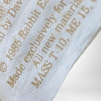 1985 Rabbit Ears Velveteen Rabbit Stocking Plush Toy 14" – Vintage Holiday Decor & Collectible Stuffed Animal