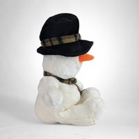 Vintage Russ Snowflake Plush Snowman