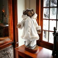 Vintage Bearington Collection Dorothy 14"  Ice Skating Plush Bear