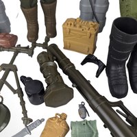 1990s Hasbro GI Joe Action Figure in Green Outfit with Accessories – Vintage Collectible Toy for Fans