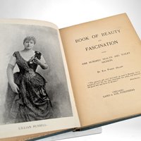 Antique Book of Beauty and Fascination by Eva Forde Jelley | 100+ Year Old Hardcover | Vintage Beauty Guide | Historical Collectible