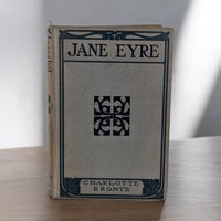 1911 Jane Eyre Hardcover | Charlotte Bronte Classic Novel | Antique Book Lover Gift