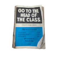 1981 Milton Bradley Go to the Head of the Class Game