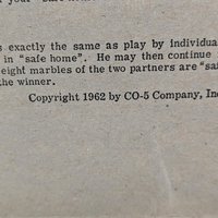 Vintage 1962 Game Co-5 Aggravation Game | Classic Family Board Game | Nostalgic Fun for Game Night | Rare Collectible