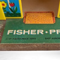 1969 Fisher Price Family Play House with Accessories