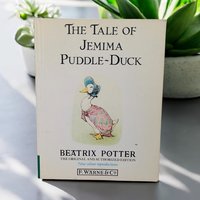 1991 Beatrix Potter The Tale of Jemima Puddle Duck Small Softcover Book, Softcover