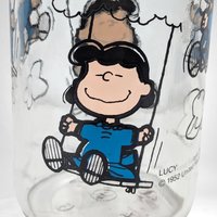 1952 Peanuts Lucy Glass