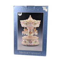 Vintage Timeless Treasures Musical Carousel