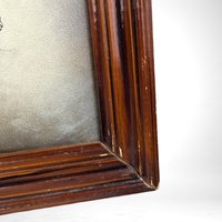 Vintage Framed Persian Painting on Leather | Unique Wall Art | 26.25 x 15"