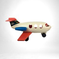 Vintage Fisher Price Little People Jet | Toy Airplane | 13.5" Long