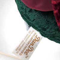 2002 Dandee Snowflake Girl Christmas Plush Bear 14" | Holiday Decor | Collectible