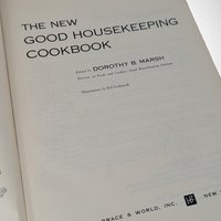 Vintage 1963 Good Housekeeping Cookbook | Retro Recipes | Mid-Century Kitchen Decor