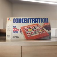Vintage 1979 Concentration Game by Milton Bradley | Classic Memory Matching Game | Retro Family Fun