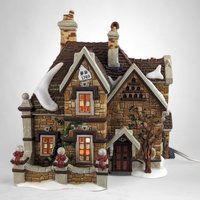 Vintage 1999 Dept. 56 Tattyeave Knoll Village House | Lighted | Excellent Condition | Original Box | Christmas Decor