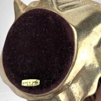 Vintage Brass Pierrot Clown Figure | 5" Tall | Collectible Figurine | Home Decor Accent | Gift for Clown Enthusiast