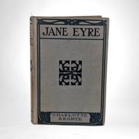 1911 Jane Eyre Hardcover | Charlotte Bronte Classic Novel | Antique Book Lover Gift