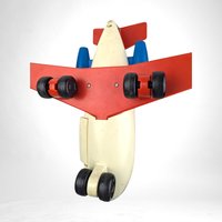 Vintage Fisher Price Little People Jet | Toy Airplane | 13.5" Long