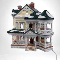 Vintage Dept 56 Gothic Bed & Breakfast | Village Collection | Light-Up Building