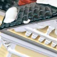 Vintage Dept 56 Gothic Bed & Breakfast | Village Collection | Light-Up Building