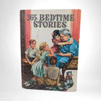 Vintage 1955 Whitman 365 Bedtime Stories Hardcover | Classic Children's Book
