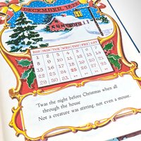 Vintage 1949 The Night Before Christmas by Clement C. Moore | Hardcover Classic | Christmas Gift | Illustrated by Clement C. Moore