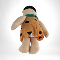 Vintage 1990s Hanna-Barbera The Flintstones Fred & Barney Plush Dolls | 11" Barney, Fred Slightly Smaller | Retro Cartoon Collectibles