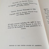 1958 Vintage "The Art of Real Happiness" Hardcover | Norman Vincent Peale | Self-Help | Psychology | Spirituality Gift