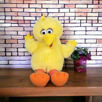 Vintage 1995 Tyco Big Bird Plush, 15" Tall, Sesame Street Toy, Collectible Plush, 90s Kids Toy, Gift for Collector