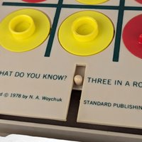 Vintage 1978 Bible Tic Tac Know Game, Christian Board Game, Family Game Night, Religious Education, Sunday School Game, Collectible Game