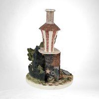 Vintage 1995 The Shoemaker's Dream "Uncle Sam's Boot" Village House | 7.5" Tall | Americana Decor | Patriotic Gift