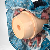 Vintage Native American Doll, Air Freshener Base, 7", Southwest Decor, Unique Gift