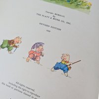 1946 The Bumper Book | Vintage Children's Stories & Verses | Illustrated by Eulalie | Oversized Hardcover