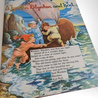 1946 The Bumper Book | Vintage Children's Stories & Verses | Illustrated by Eulalie | Oversized Hardcover