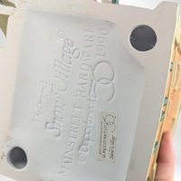 Vintage 1990 Department 56 Main Street Hardware | Original Snow Village | Lighted Christmas Village House | Ceramic Holiday Decor