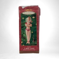 2000 Hallmark I Dream of Jeannie Ornament | Barbara Eden | Christmas Ornament | Vintage Ornament | TV Show Memorabilia | Gift for Collector