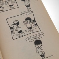 Vintage 1969 Wee Pals Book by Morrie Turner | Softcover Comic Strip Collection |  Nostalgic Gift for Comic Lovers | Retro Children's Book