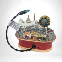 2003 Hallmark Polar Coaster Magic Ornament | Lights & Sounds | Vintage Christmas Ornament | Winter Wonderland | Gift for Kids