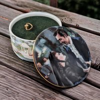 Vintage Gone with the Wind Music Boxes,  Collectible Music Boxes,  Scarlett O'Hara, Rhett Butler,  Movie Memorabilia,  Gift for Movie Buff