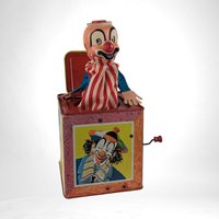 Vintage 1961 Mattel Clown Jack in the Box,  Collectible Toy,  Vintage Toy,  Repair Project,  Parts