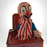 Vintage 1961 Mattel Clown Jack in the Box,  Collectible Toy,  Vintage Toy,  Repair Project,  Parts